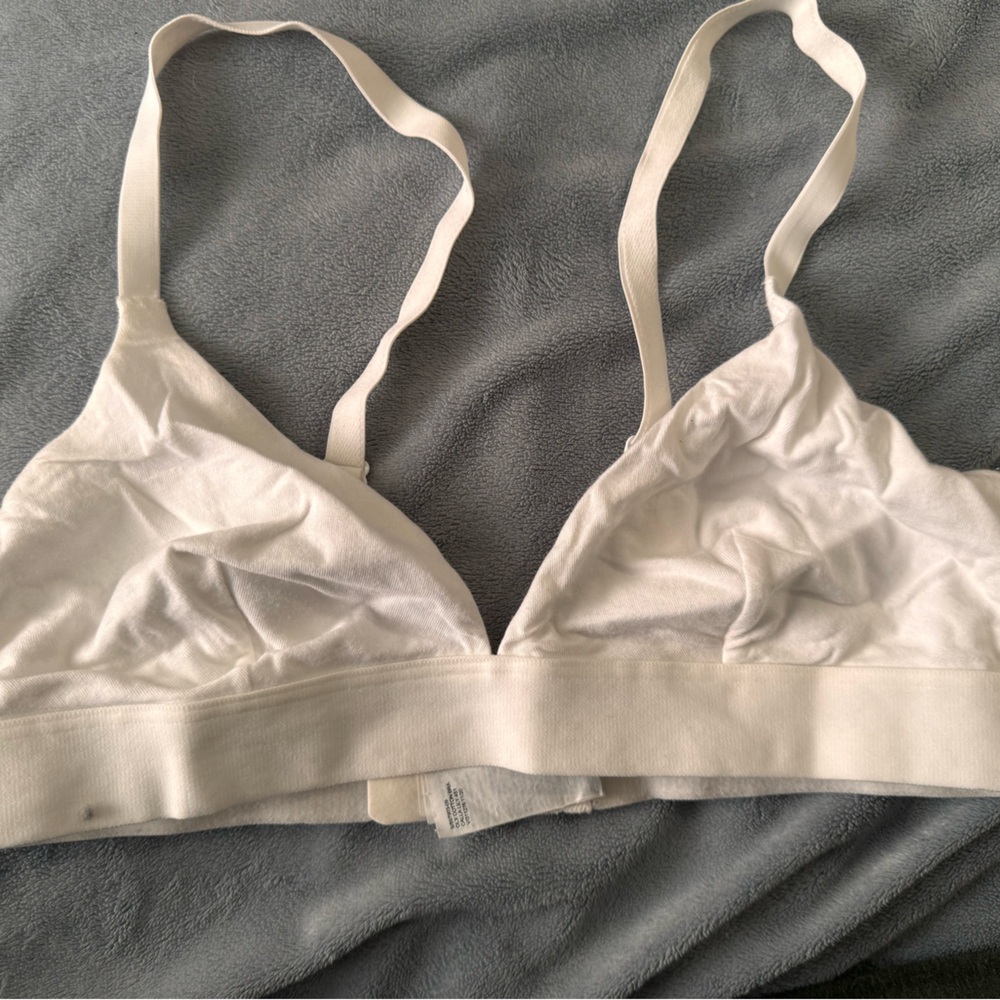 White bralette